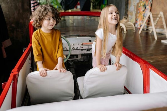 Children in a car