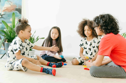 children playing
