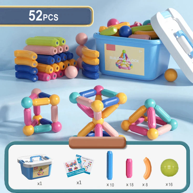 52pcs InnoPlay Magnetic Blocks myHelestia