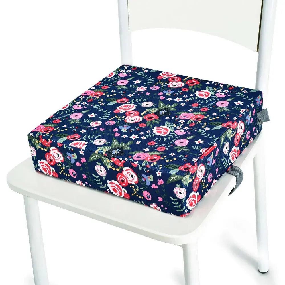 Blooming Patern of the Adjustable Kids Booster Seat Cushion - myHelestia