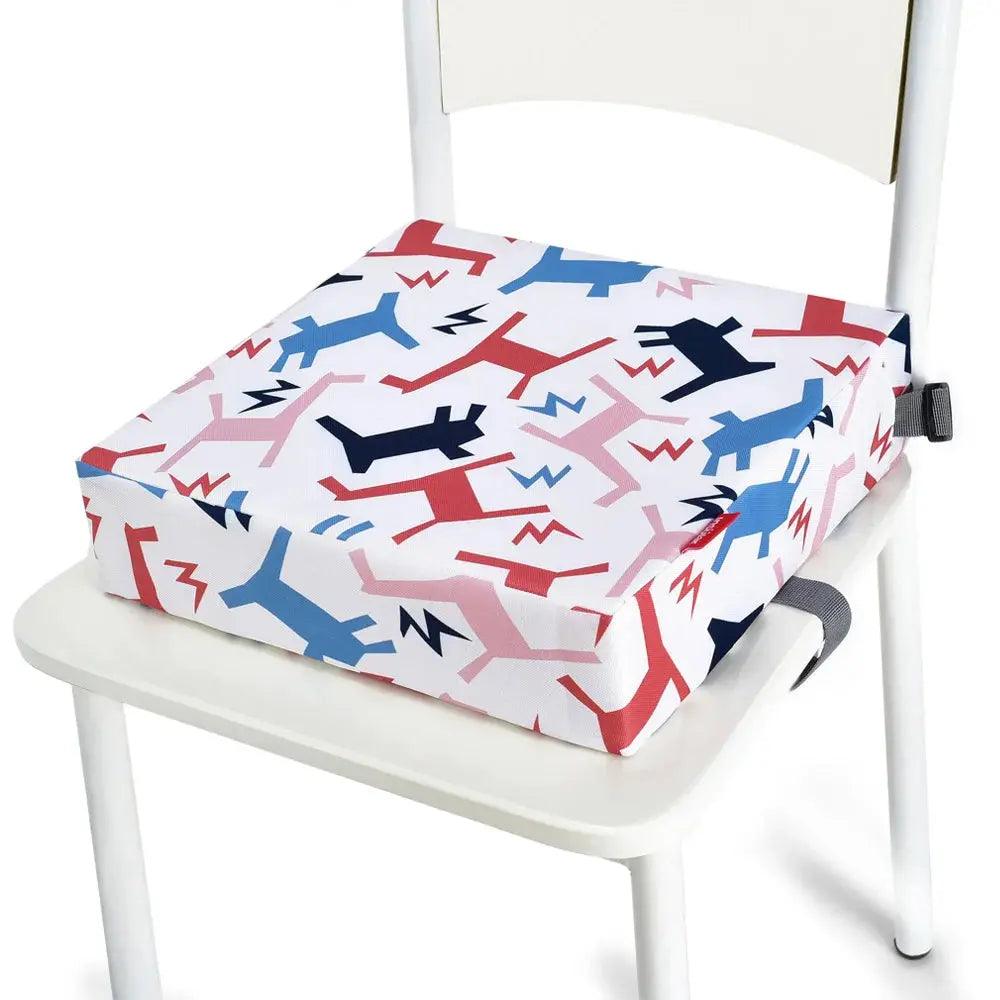 Rolling Ponny Patern of the Adjustable Kids Booster Seat Cushion - myHelestia