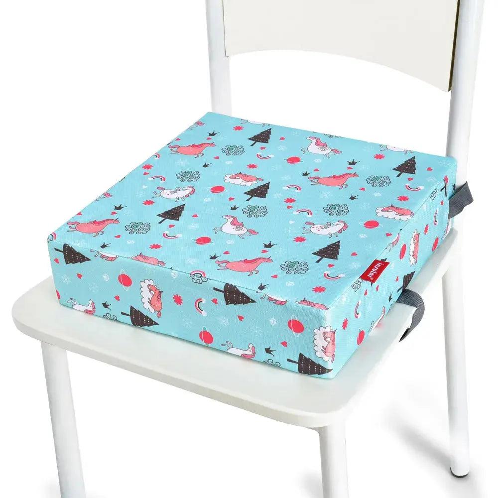 Unicorn Patern of the Adjustable Kids Booster Seat Cushion - myHelestia