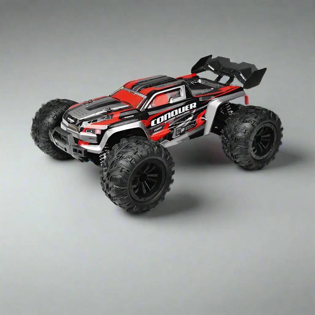Red-Monster-Truck BlazeStorm 4X4 Turbo RC Monster Truck My Helestia