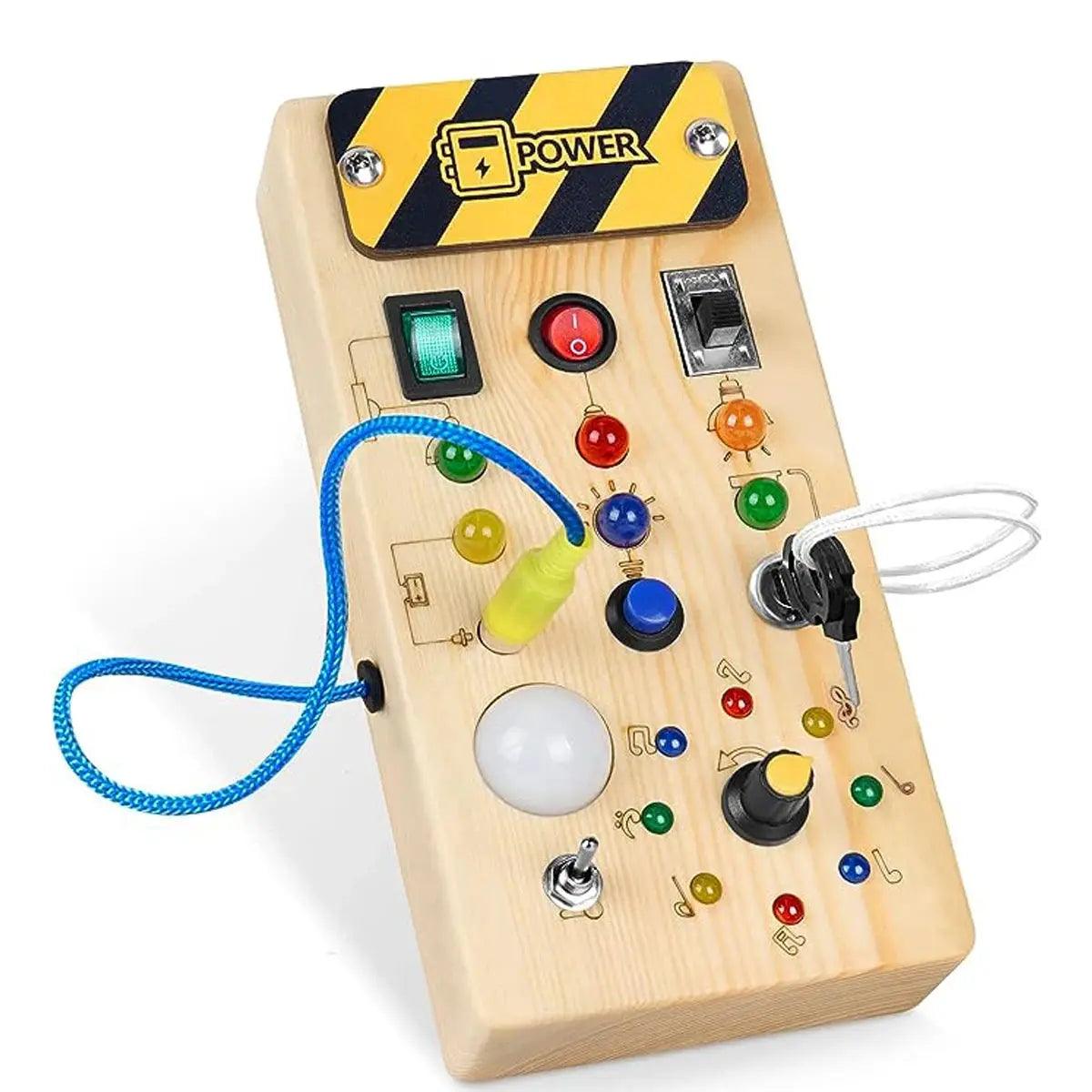 BrightPlay Montessori Sensory Board My Helestia