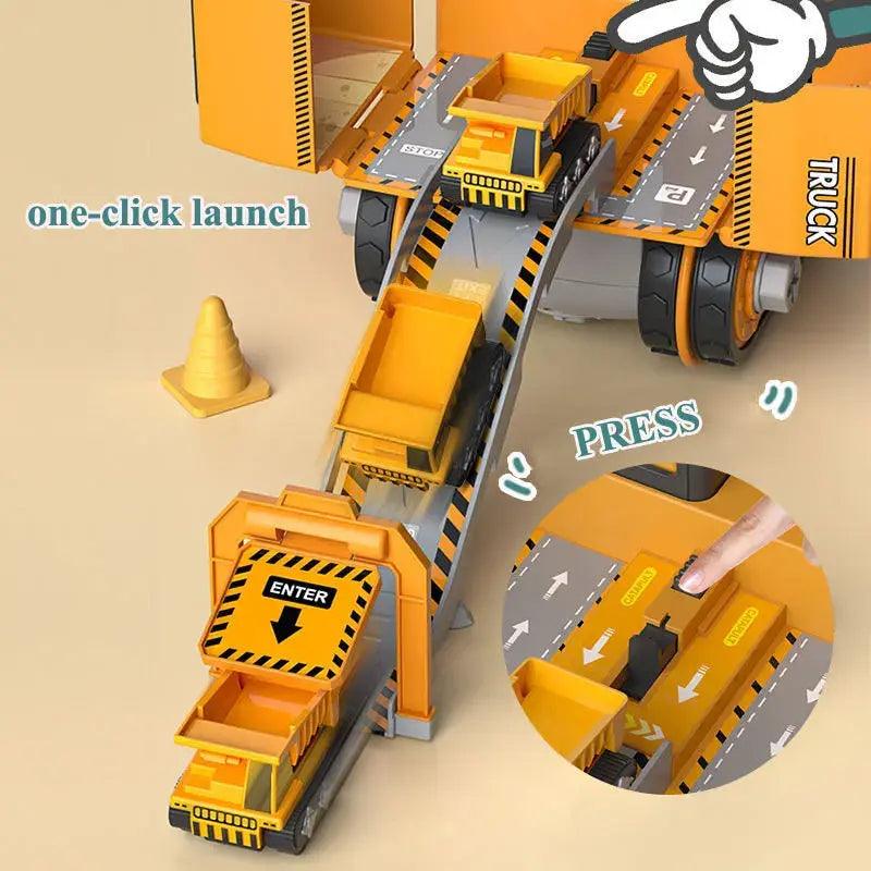 BuildMaster Deluxe Construction Vehicle Set My Helestia