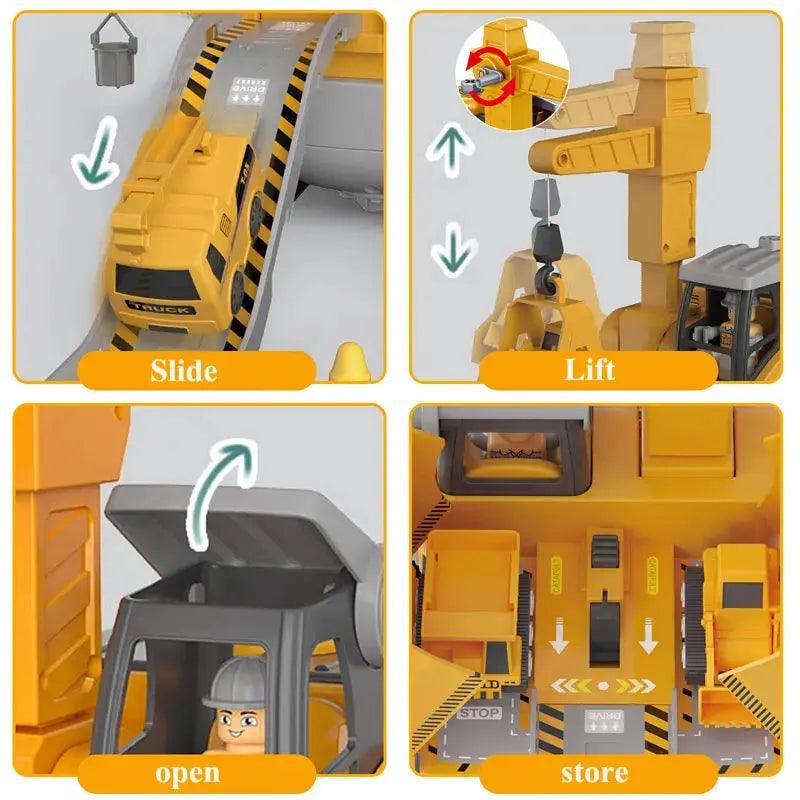 BuildMaster Deluxe Construction Vehicle Set My Helestia