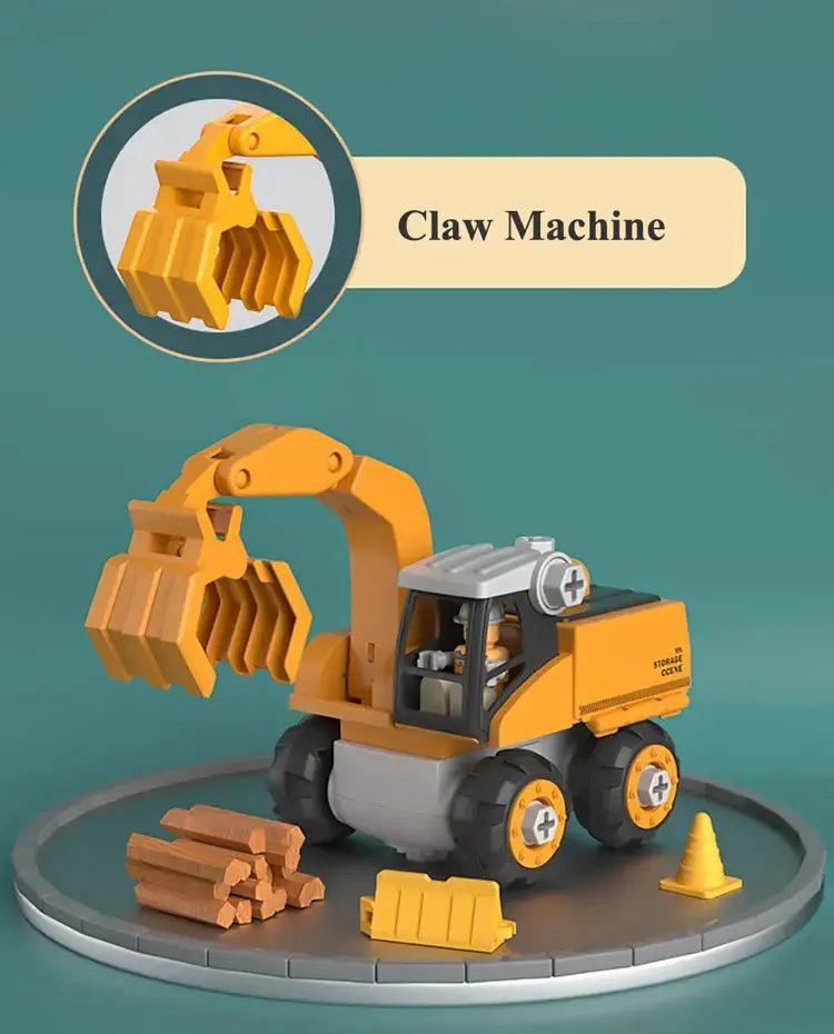 BuildMaster Deluxe Construction Vehicle Set My Helestia