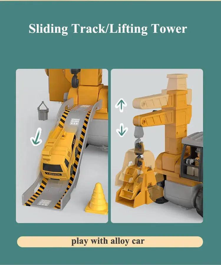 BuildMaster Deluxe Construction Vehicle Set My Helestia