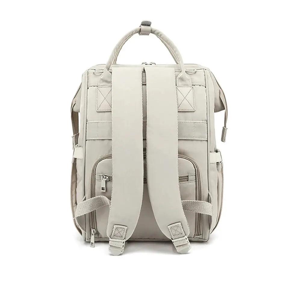 Dual-Layer Waterproof Maternity Backpack with USB My Helestia