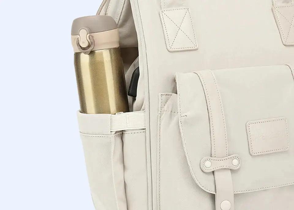 Dual-Layer Waterproof Maternity Backpack with USB My Helestia