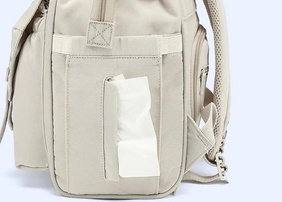 Dual-Layer Waterproof Maternity Backpack with USB My Helestia