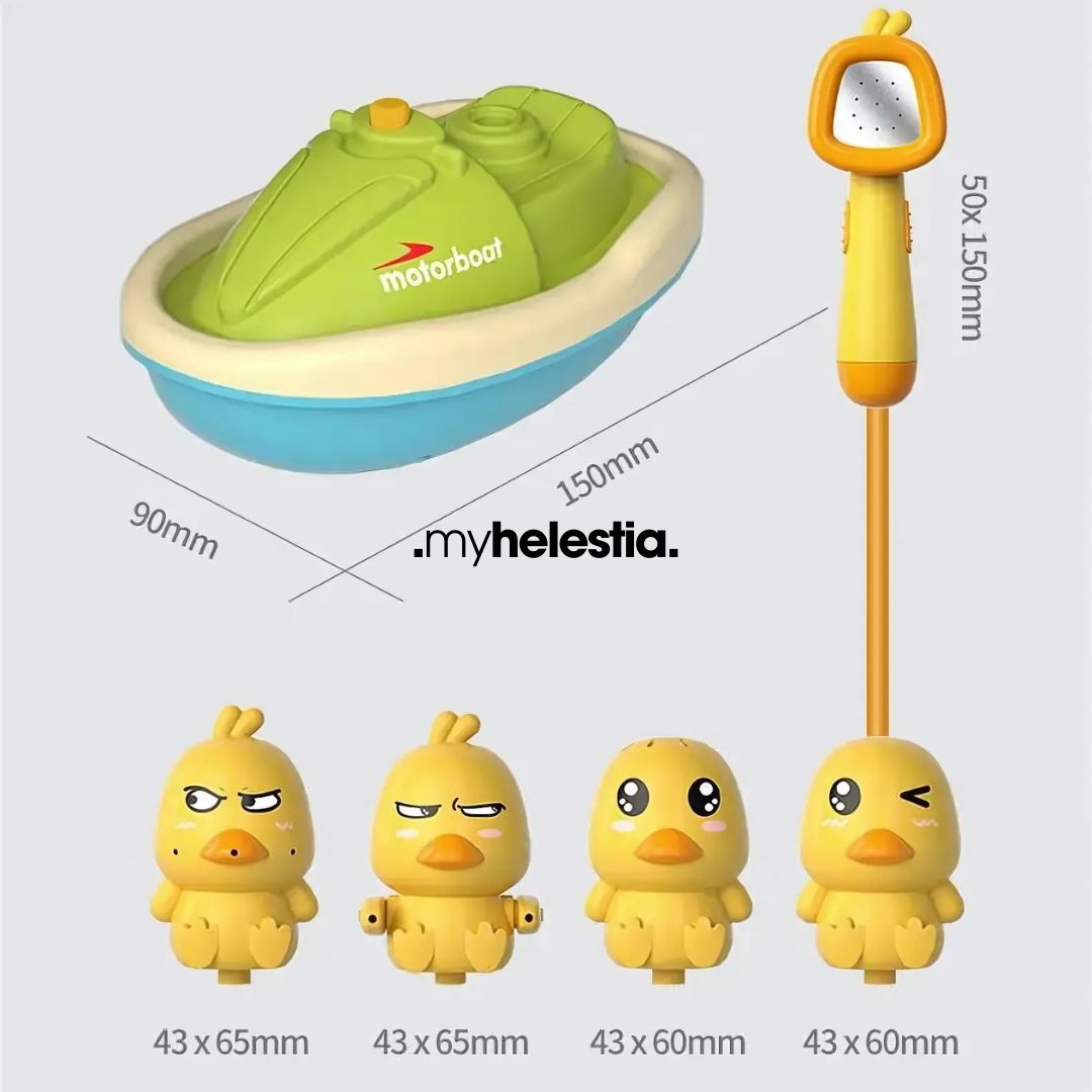 Duck Splash Playset dimensions