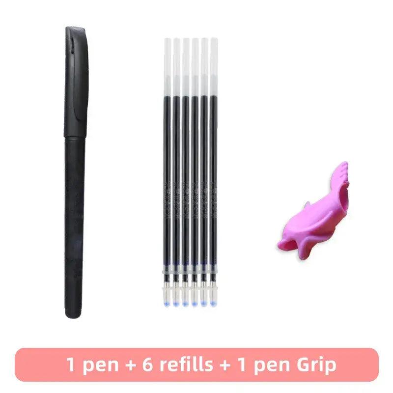 pen + refills + pen holder