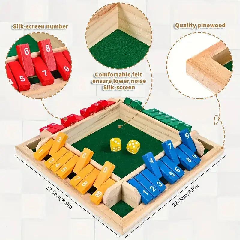 Flip & Learn 4-Way Fun Game Set My Helestia