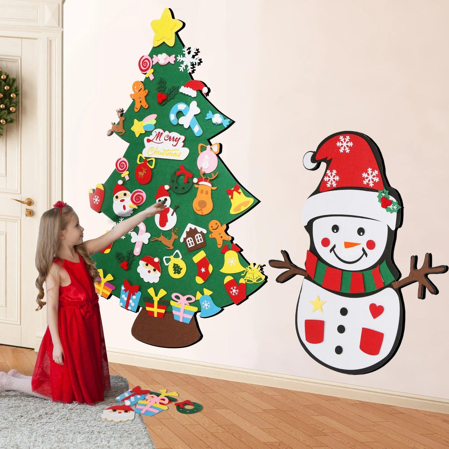 Little Hands DIY Felt Christmas Tree Set My Helestia