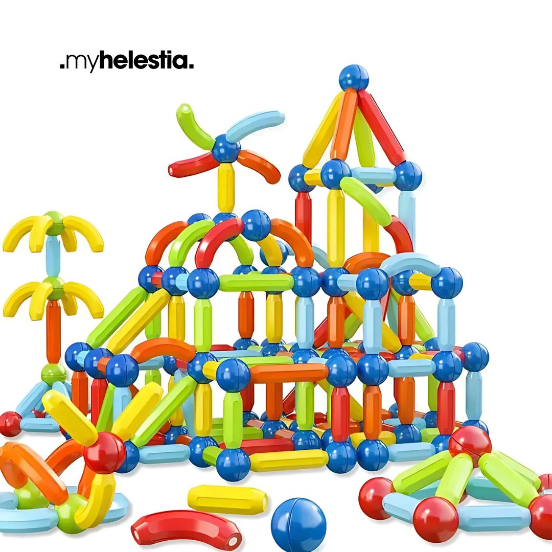 demonstrations of InnoPlay Magnetic Blocks myHelestia