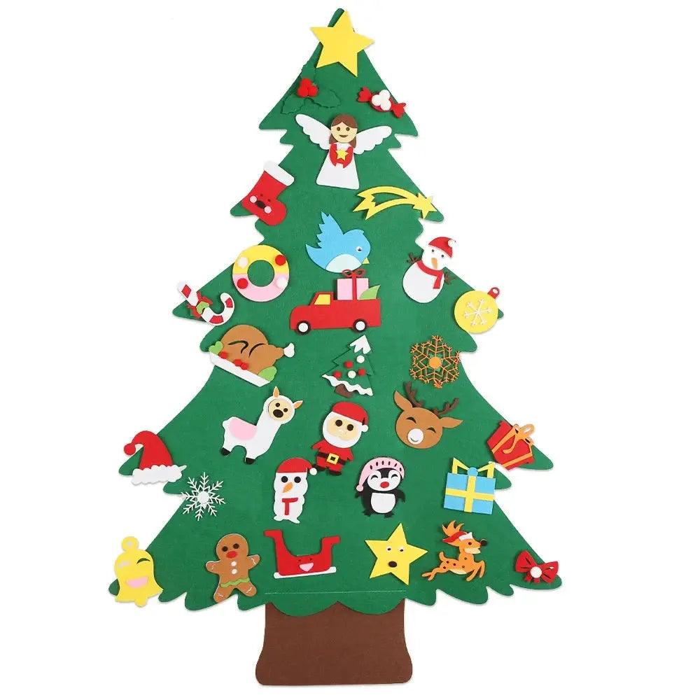 felt christmas tree