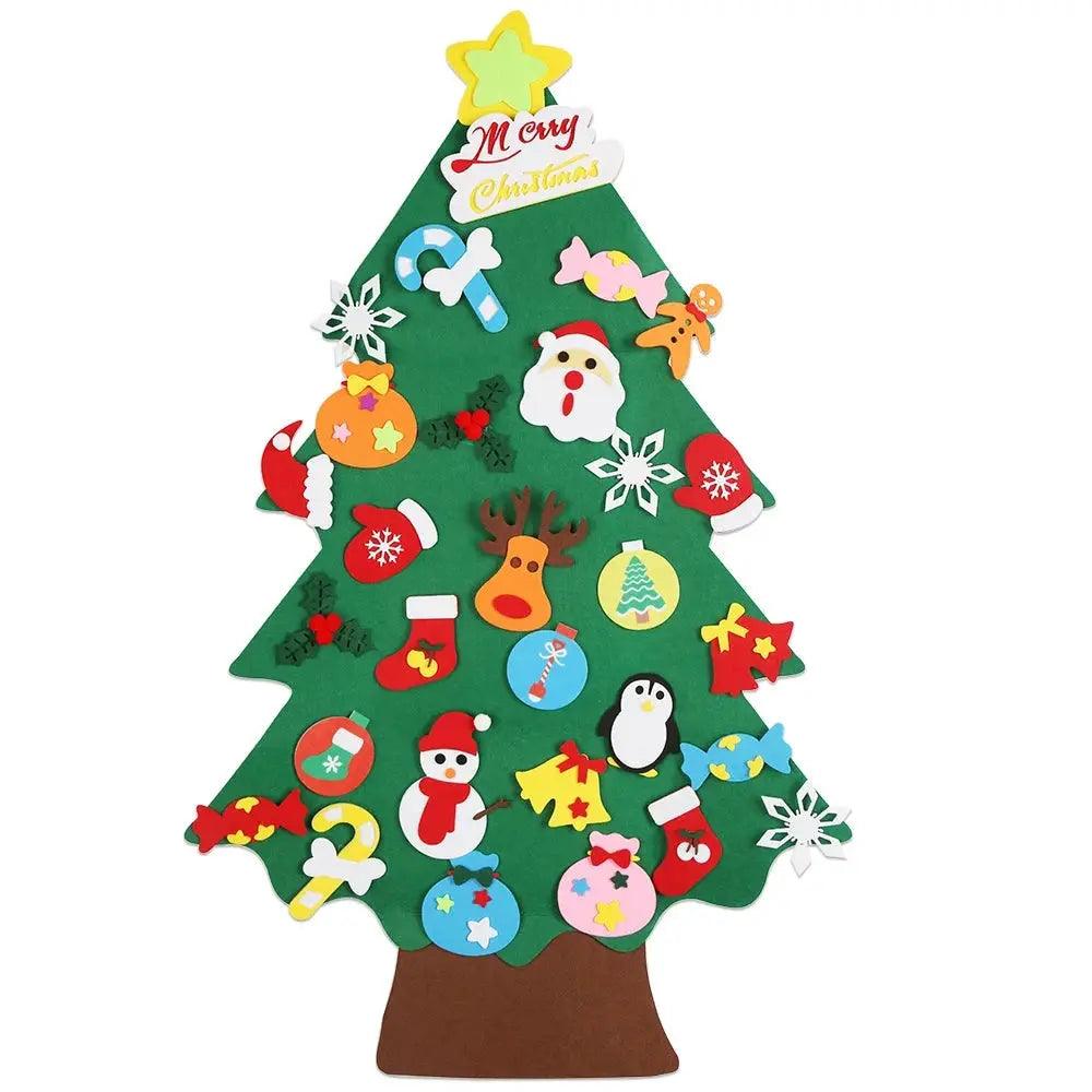 felt christmas tree