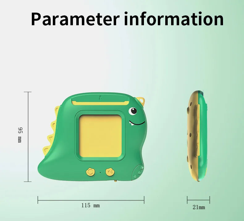 Little Dino Language Explorer's dimensions