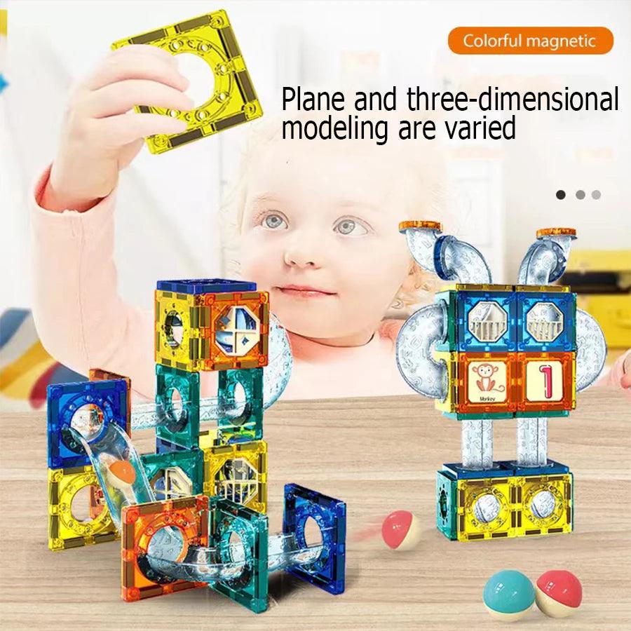 Magnetic Marvels 3D Building Blocks myHelestia