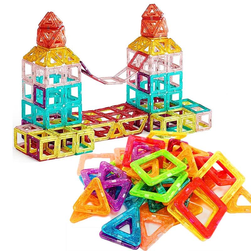 Magnetic WonderBlocks: The Ultimate Kids' Building Kit myHelestia