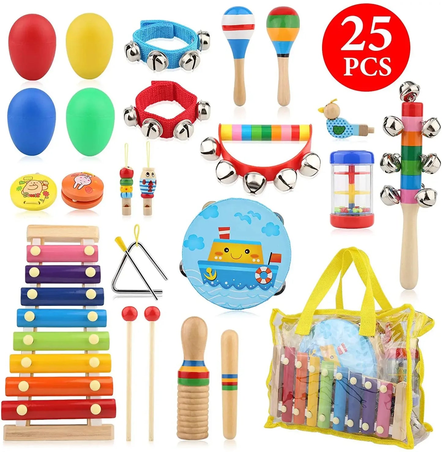 Items included on the medium kit