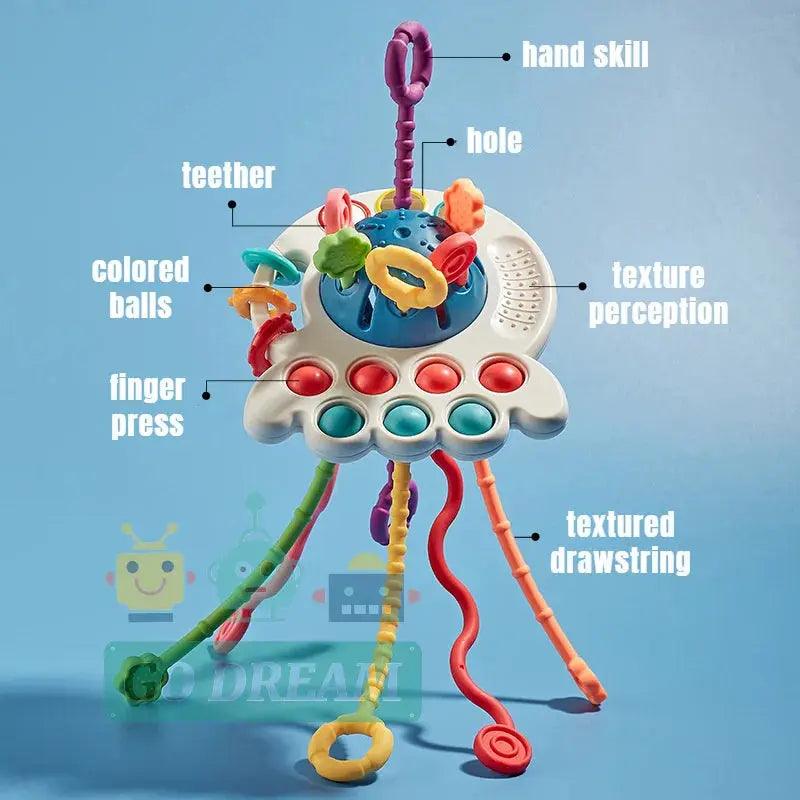 Montessori Magic Sensory Teething Toy My Helestia