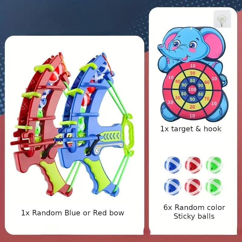 Blue-Elephant Montessori Shoot 'n Stick Target Game My Helestia