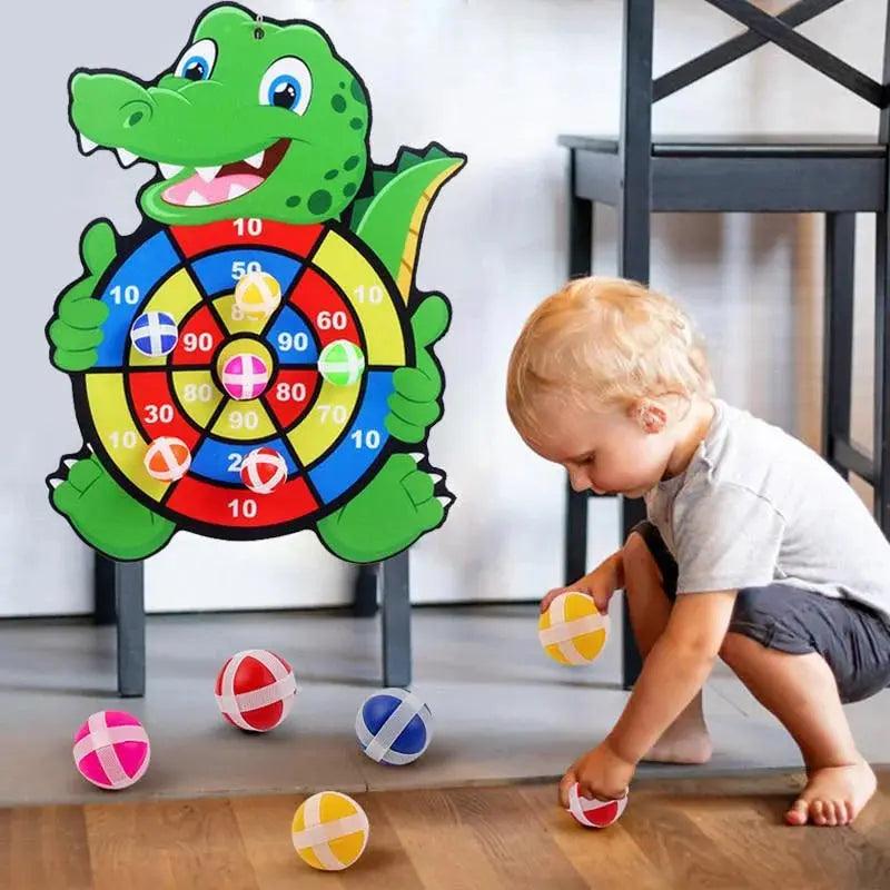 Montessori Shoot 'n Stick Target Game My Helestia