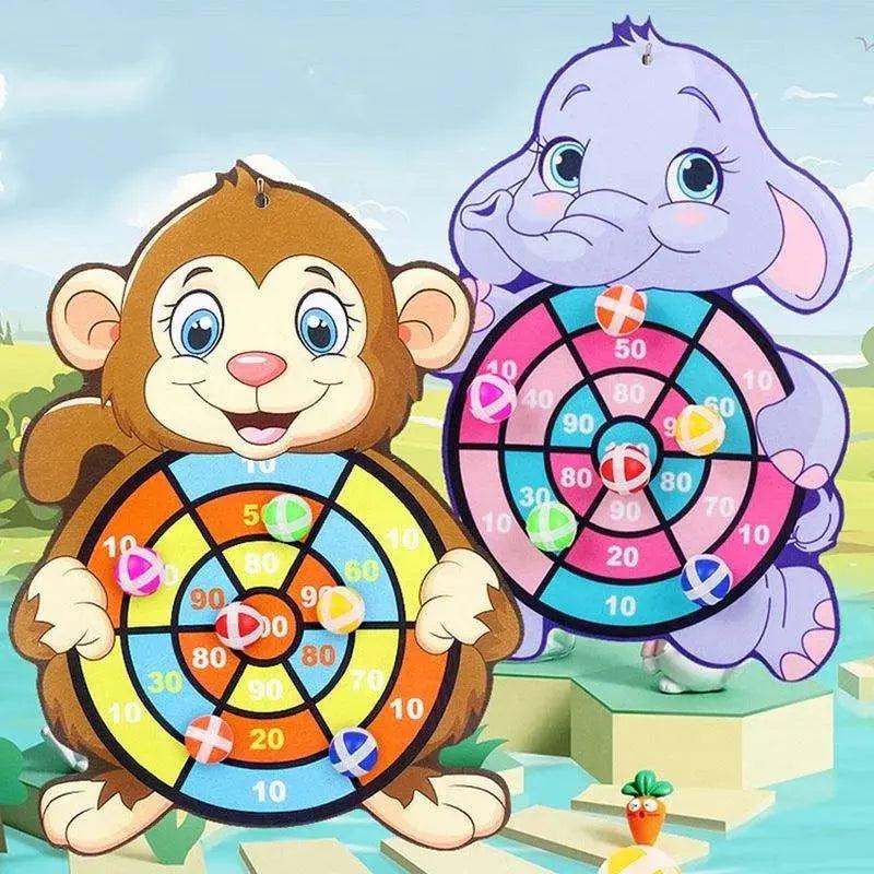 Montessori Shoot 'n Stick Target Game myHelestia