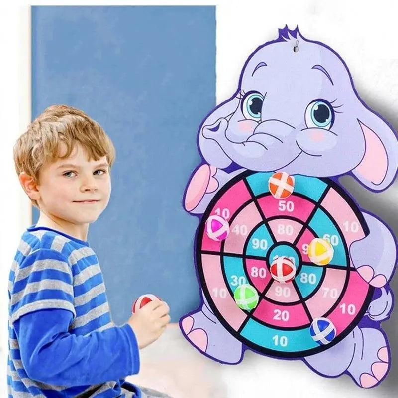 Montessori Shoot 'n Stick Target Game myHelestia