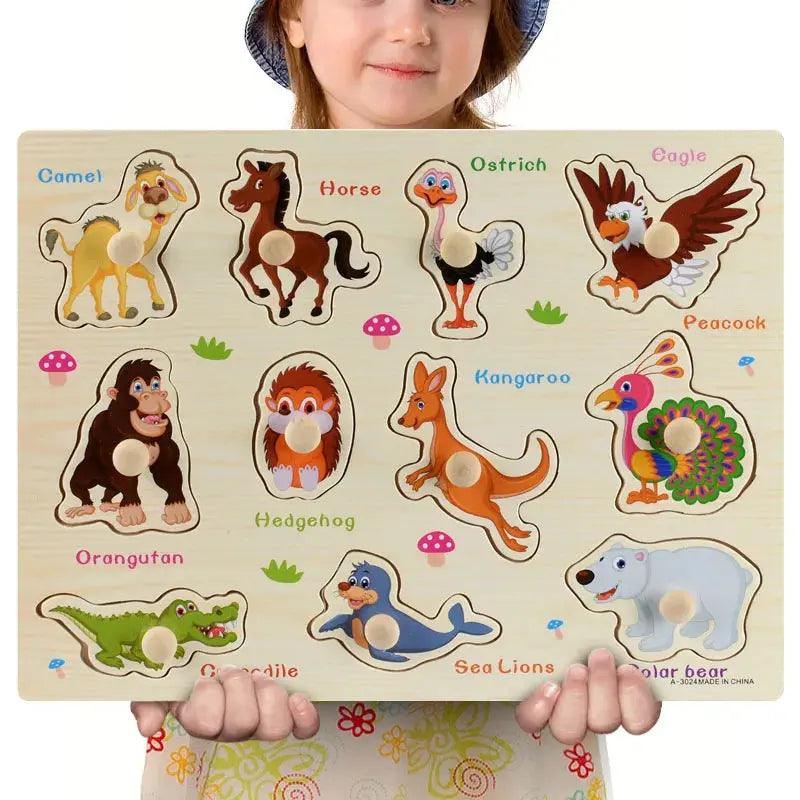 Play & Learn Wooden Puzzle Set My Helestia
