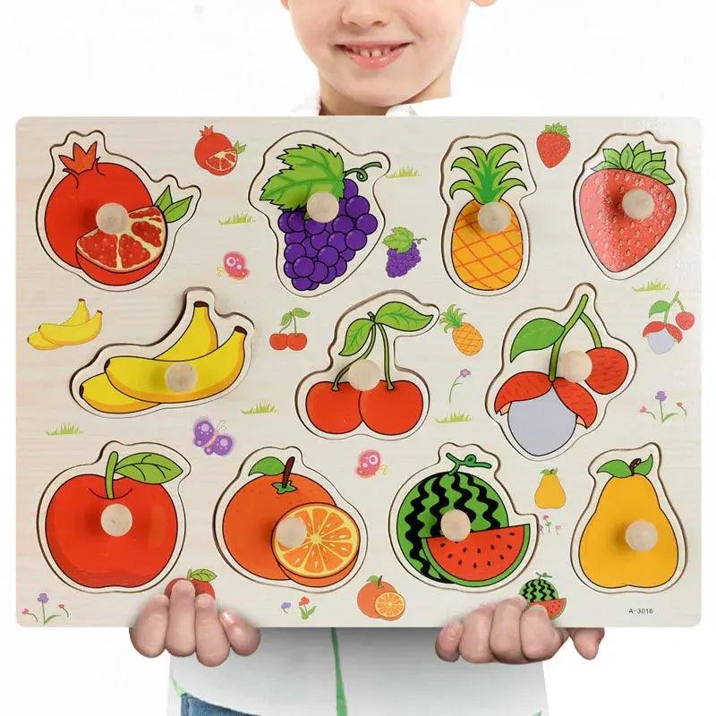 Play & Learn Wooden Puzzle Set My Helestia