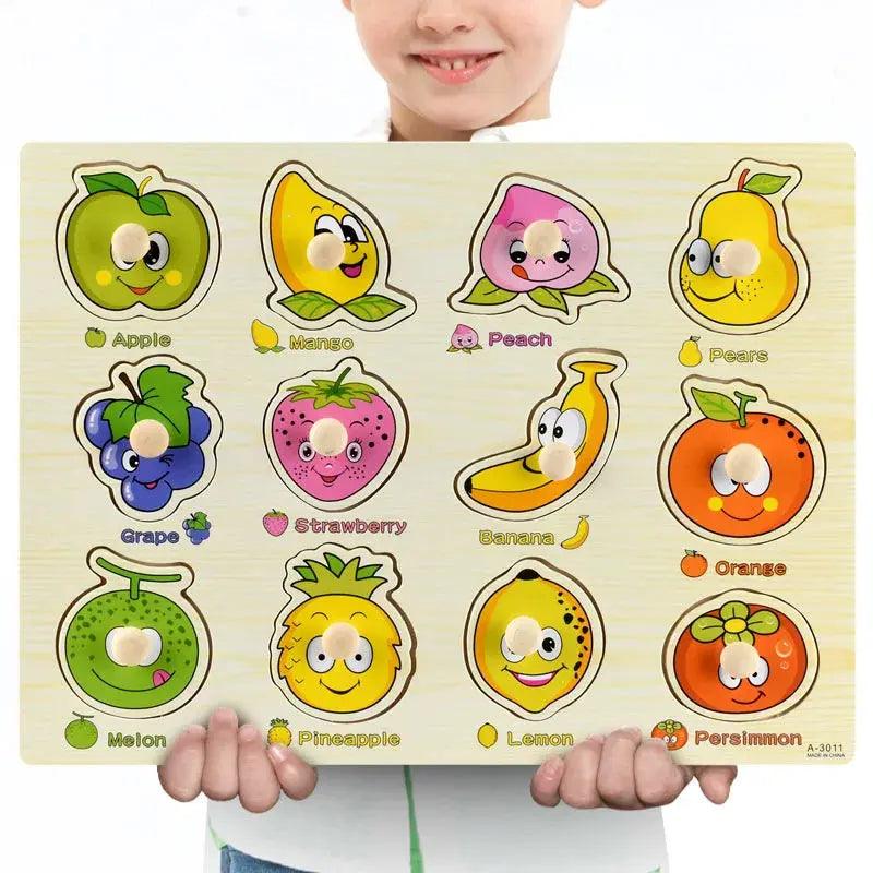 Play & Learn Wooden Puzzle Set My Helestia