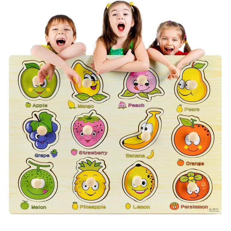 Play & Learn Wooden Puzzle Set My Helestia