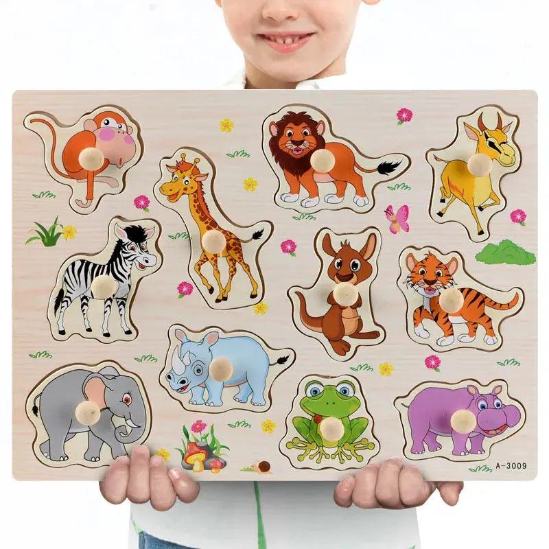 Play & Learn Wooden Puzzle Set My Helestia