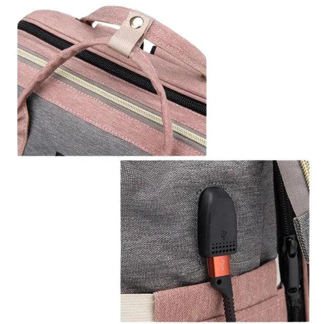 close up Pro Baby Diaper Backpack