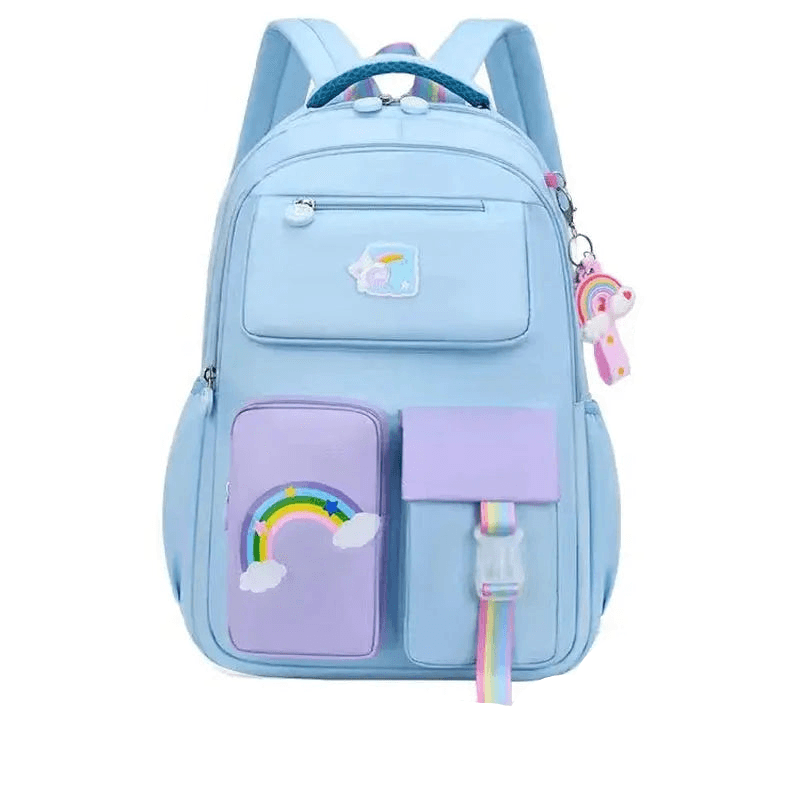 Rainbow-Glow Rainbow Macaron Backpack My Helestia