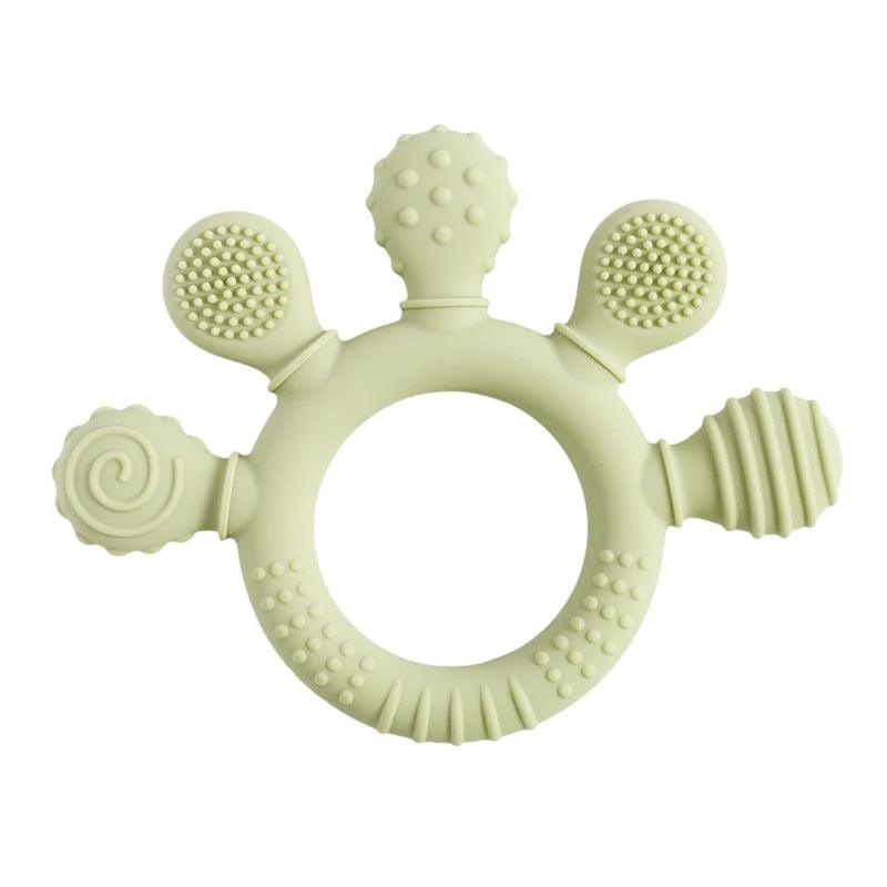 Green-1 Little Hands Teethers myHelestia