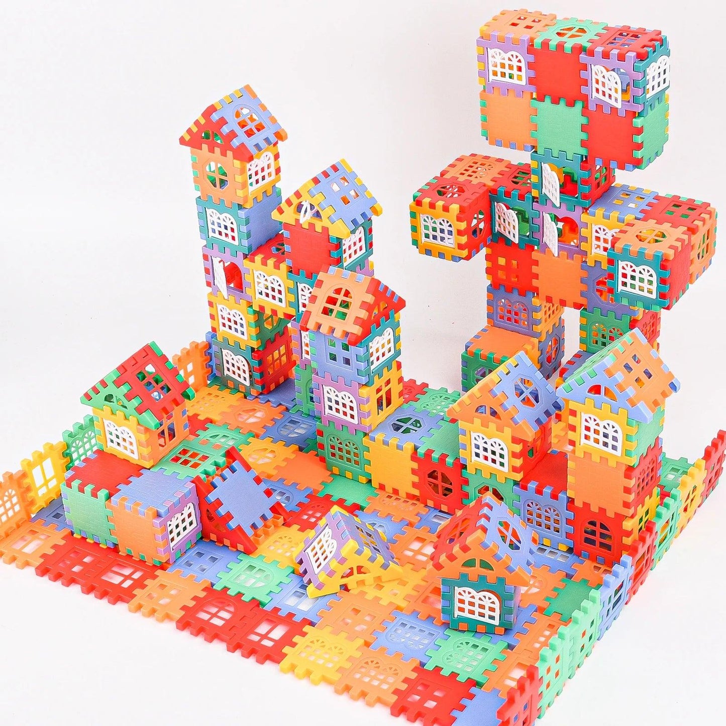 Creative Castle Building Blocks - 104 Piece Set myHelestia