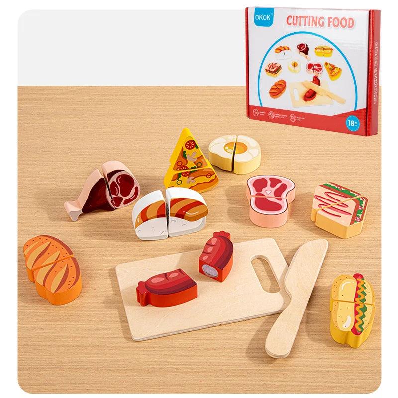 Foods Mini MasterChef Cutting Toy myHelestia