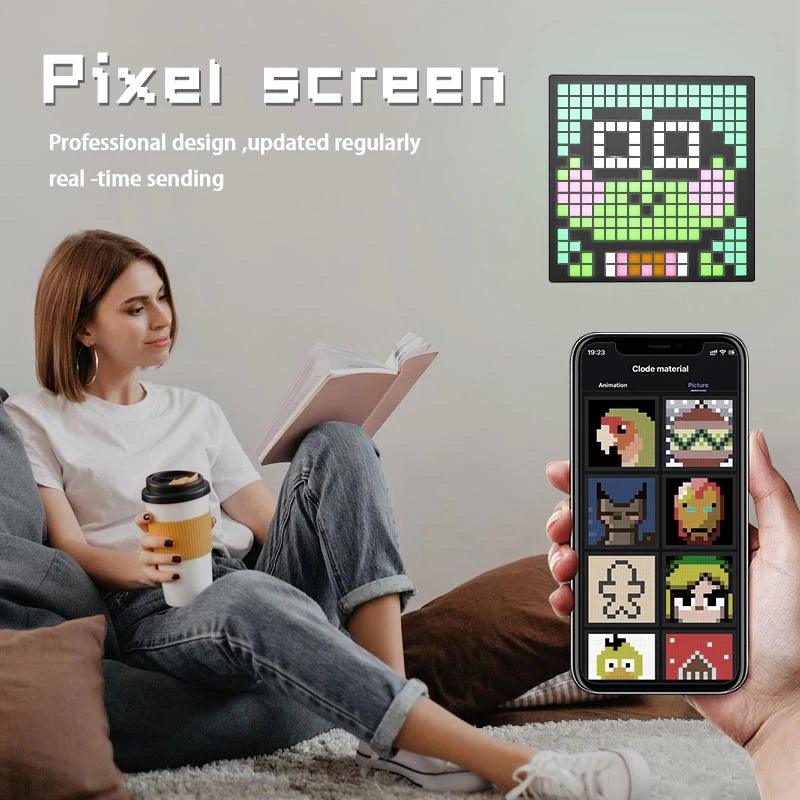 LumaVibe LED Pixel Art Display My Helestia