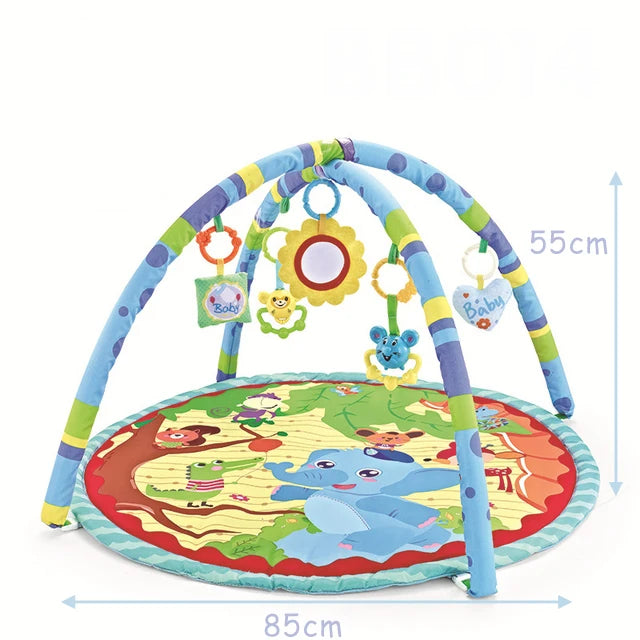 Elephant-Friends Playful Beginnings: Baby Activity Mat myHelestia