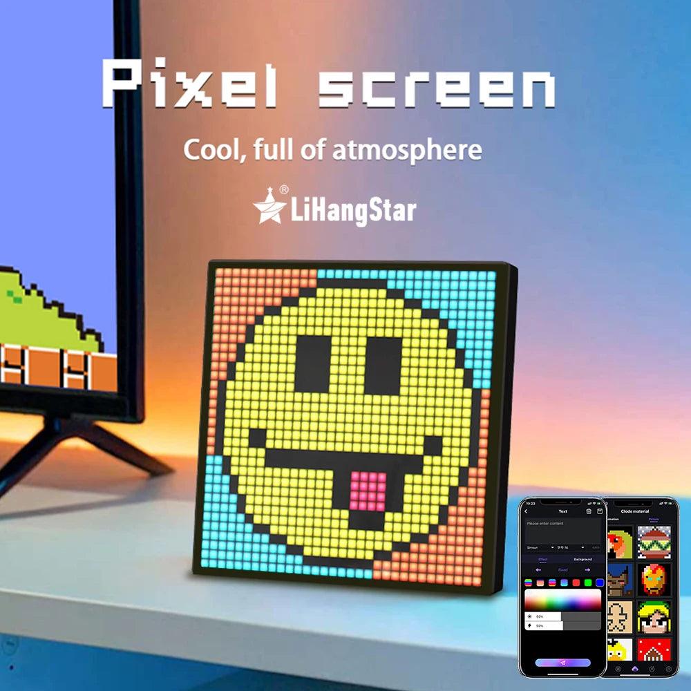 LumaVibe LED Pixel Art Display My Helestia
