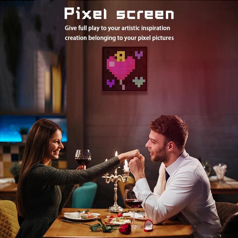 LumaVibe LED Pixel Art Display My Helestia