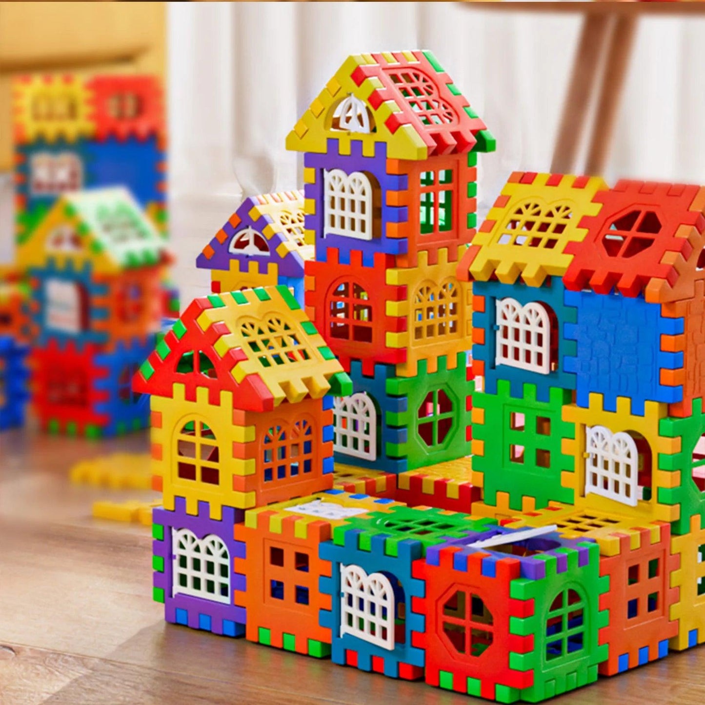 Creative Castle Building Blocks - 104 Piece Set myHelestia