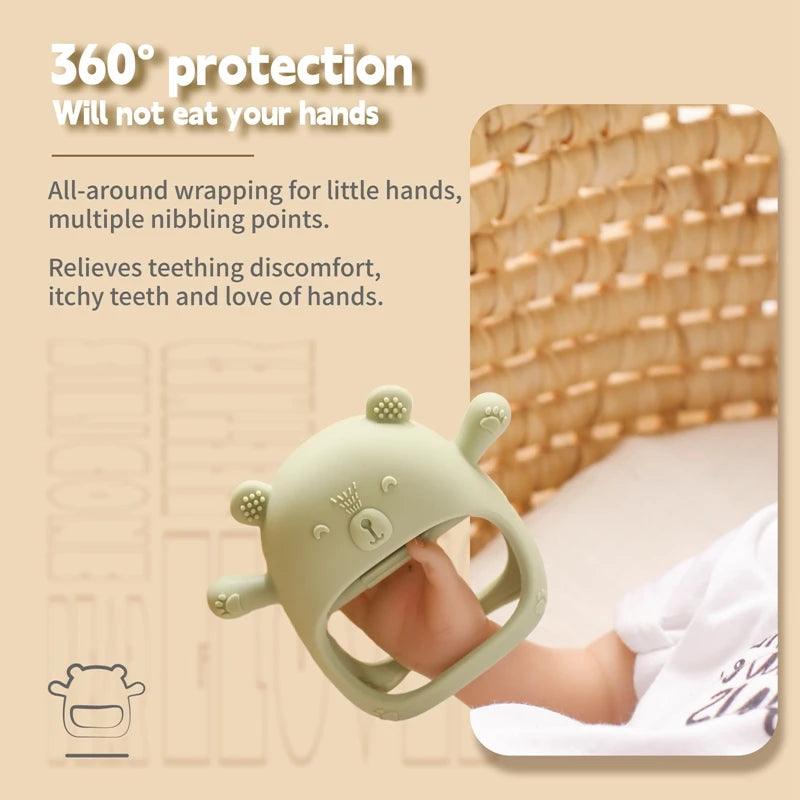 Buddy Bear Baby Teether myHelestia