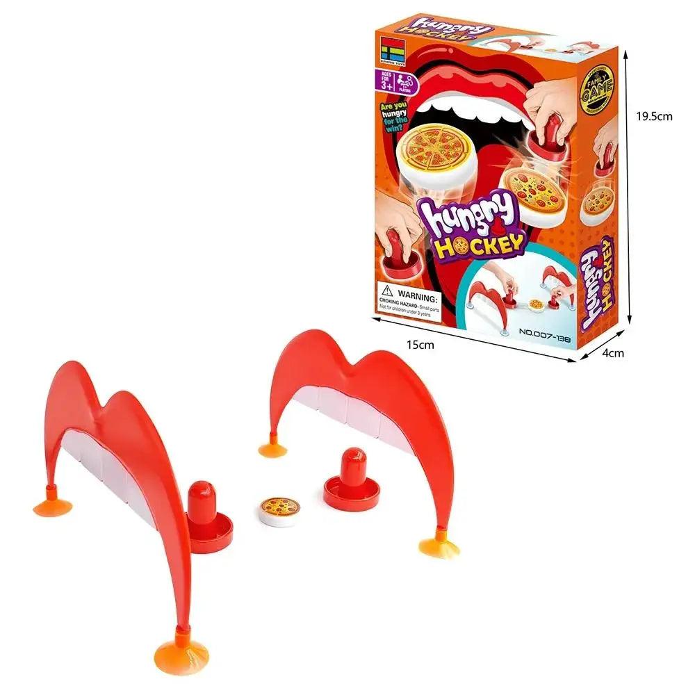 1PC PizzaPuck - Hungry Hockey Game myHelestia