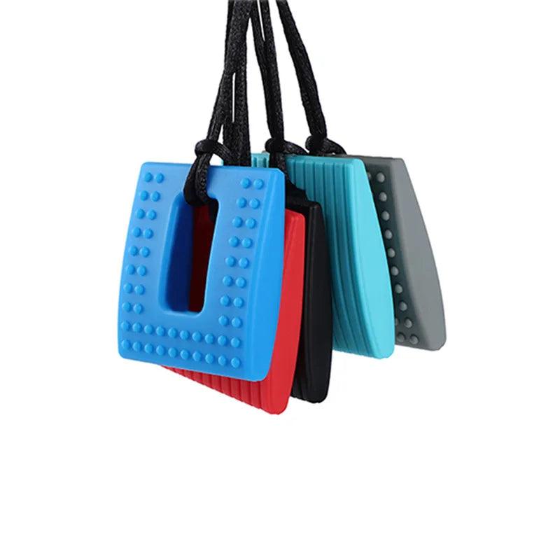collection of Square Silicone Chewable Toy