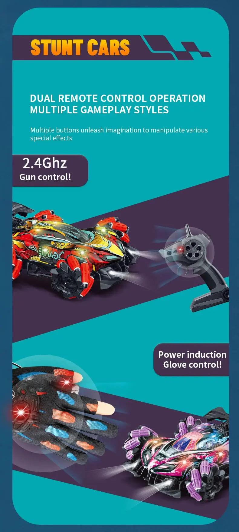 ThunderSwipe 4WD Stunt Racer My Helestia